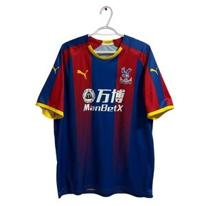 2018/19 Crystal Palace FC Puma Home Football Kit Soccer Jersey Shirt